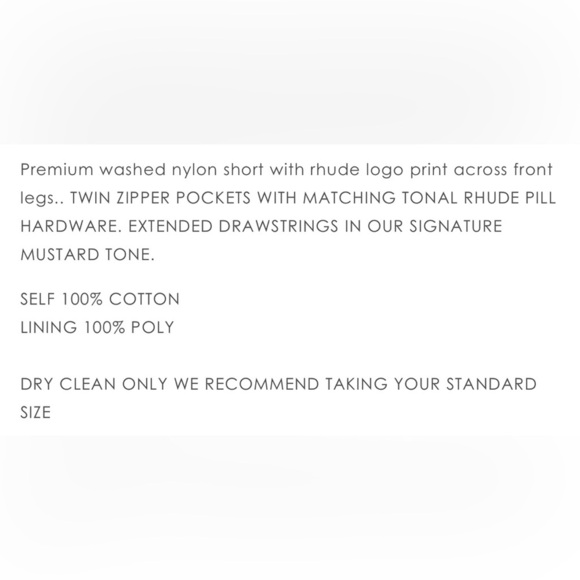 RH RHUDE Logo Shorts - Picture 4 of 11